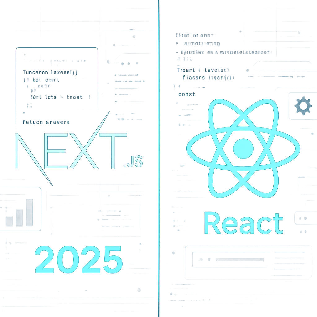 Next.js vs React: Choosing the Right Framework for 2025