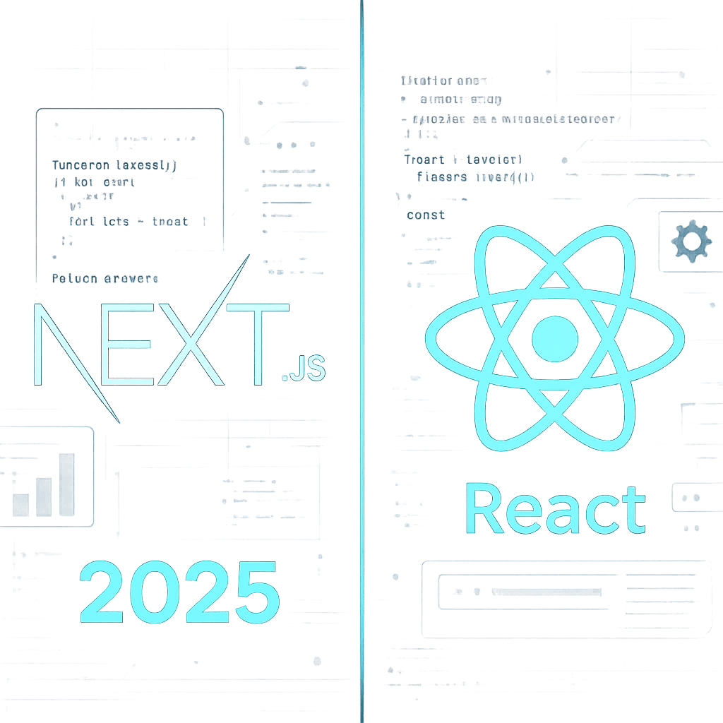Next.js vs React: Choosing the Right Framework for 2025